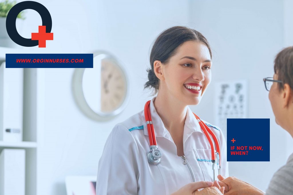 If not now when | A nurse is smiling | originnurses.com